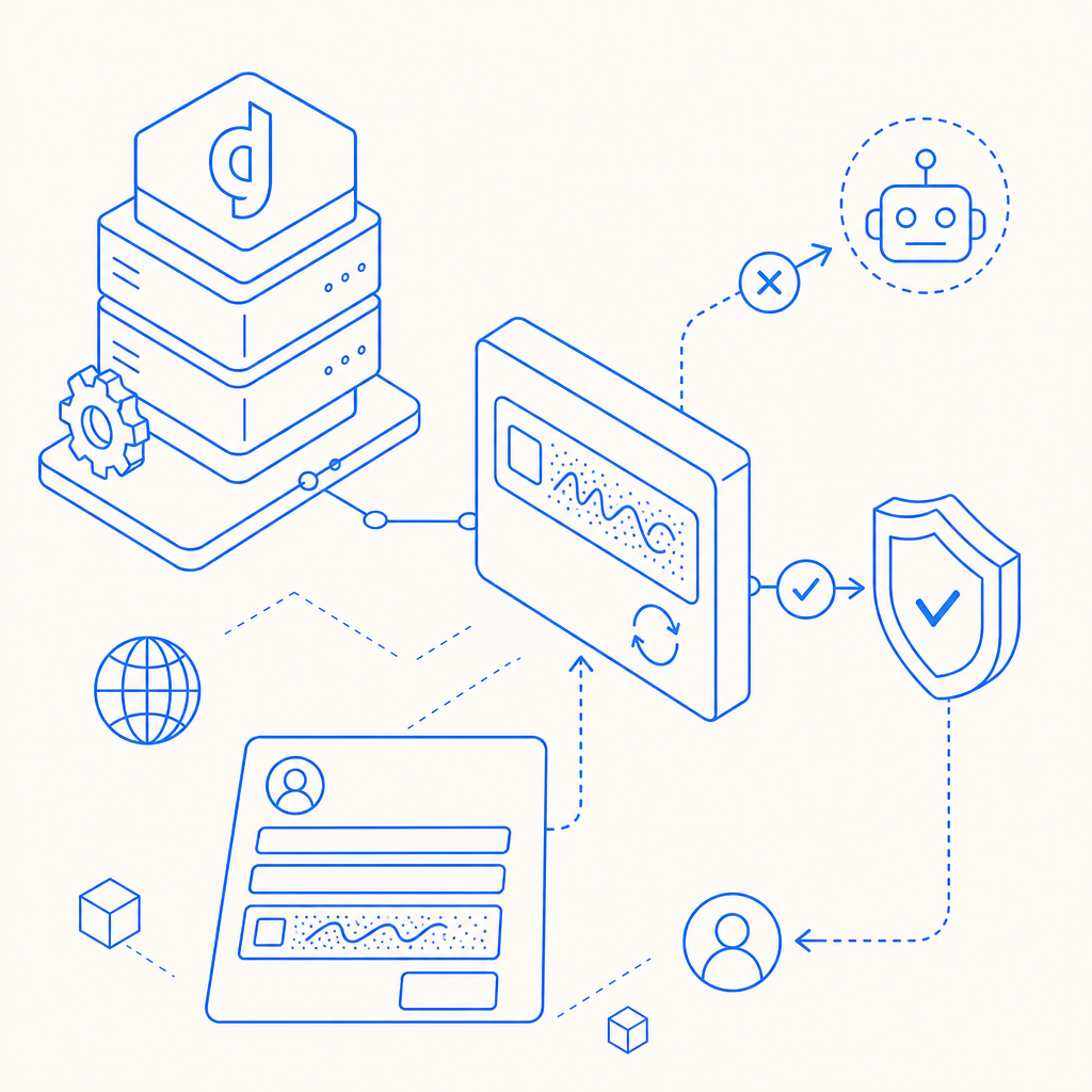 Add CAPTCHA to Django with a practical server-side setup