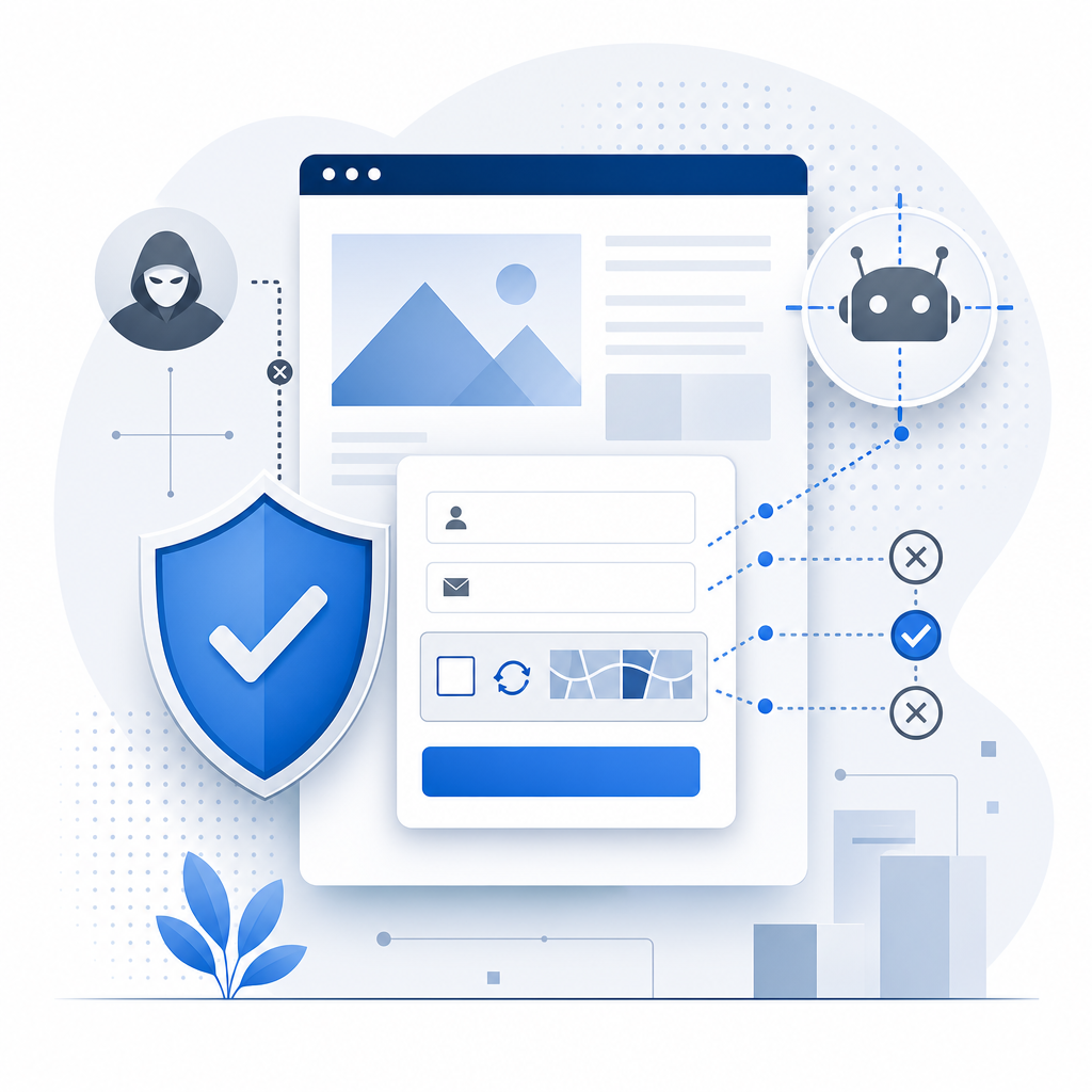 How to add google captcha to WordPress without friction