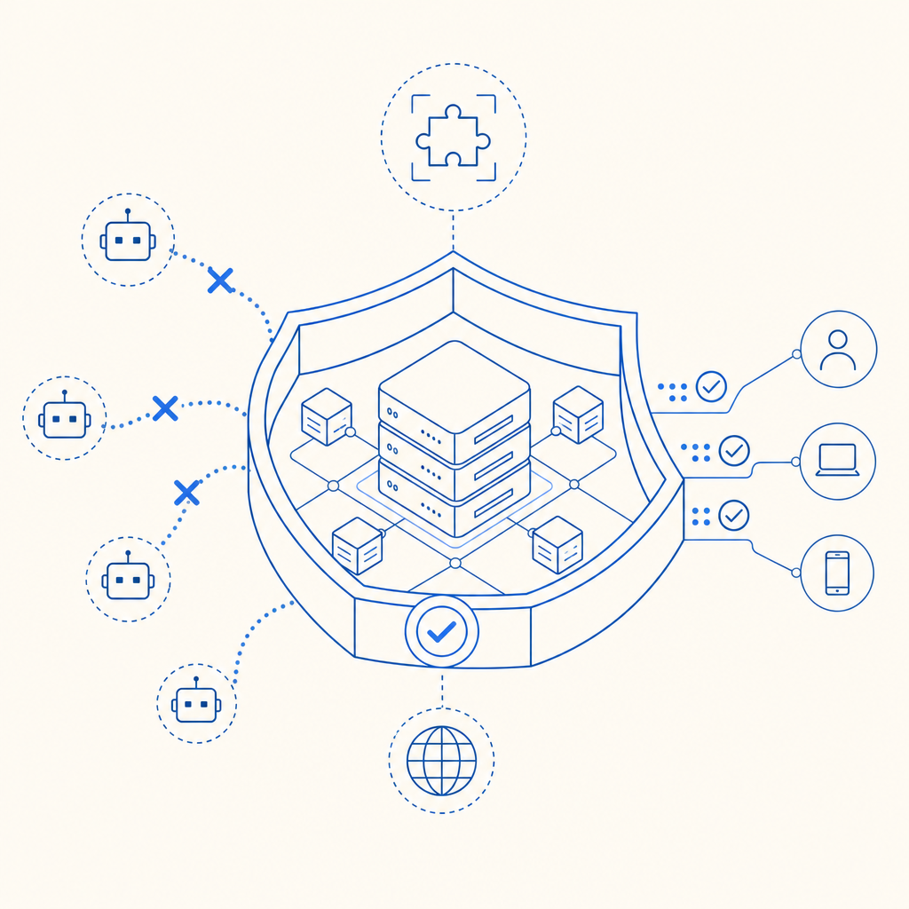 Anti bot hosting — what it is and how to set it up