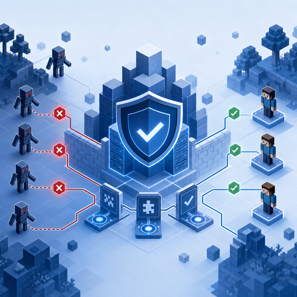 Anti bot plugin Minecraft — how to protect servers