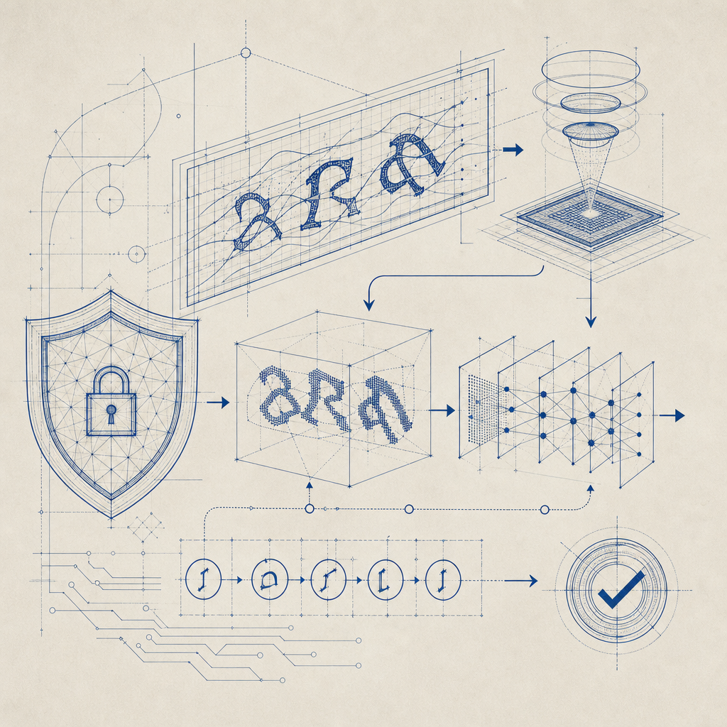 How to auto read captcha code without weakening defense