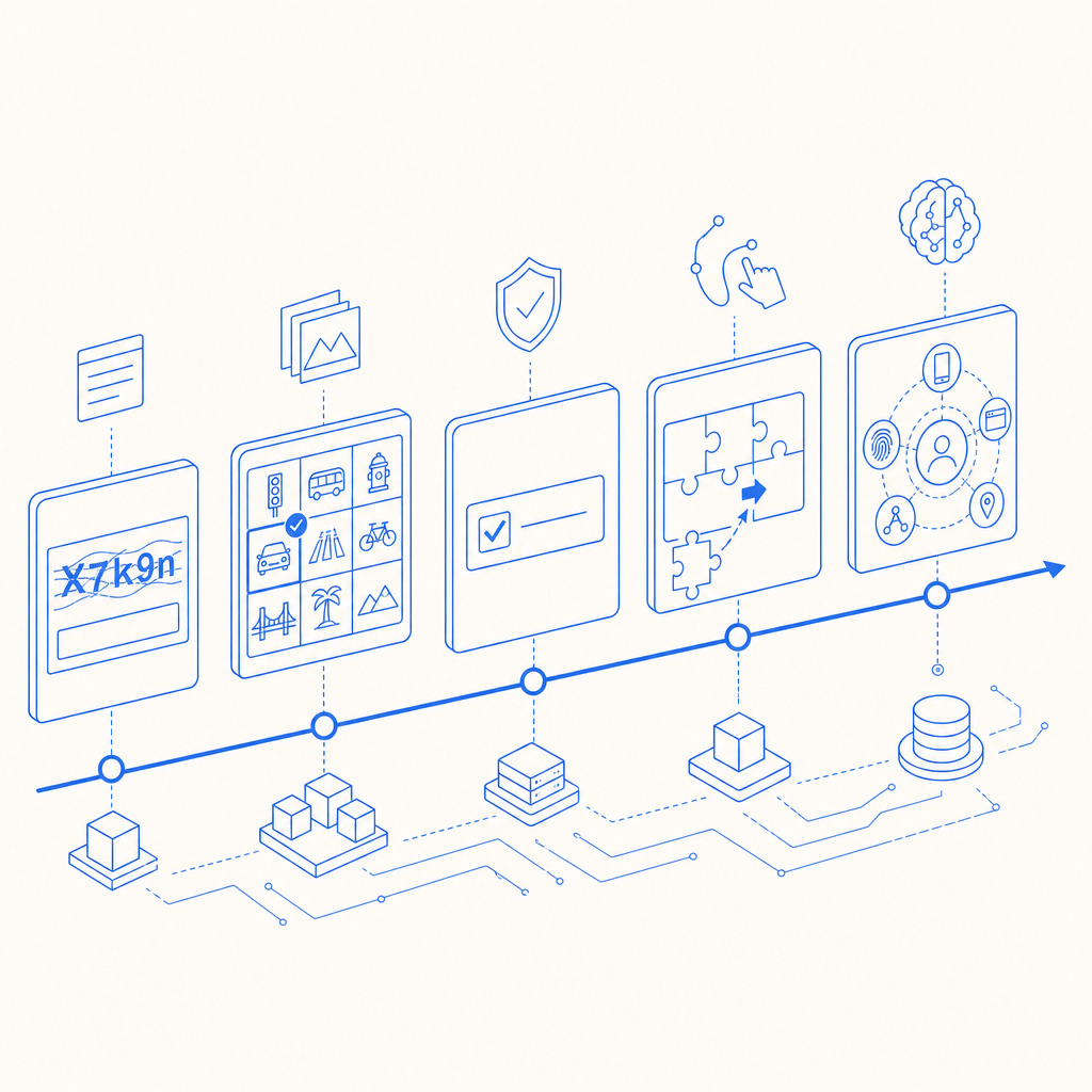 Captcha history — how bot defenses evolved over time