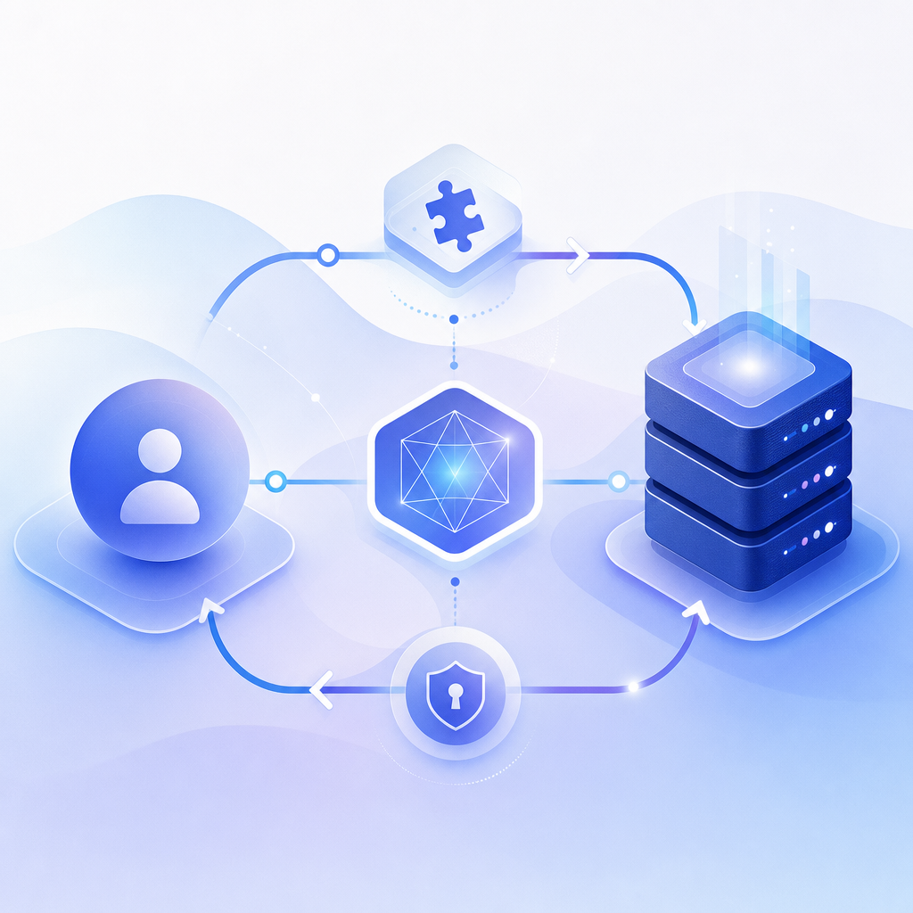 API flow illustrating challenge issuance and server validation