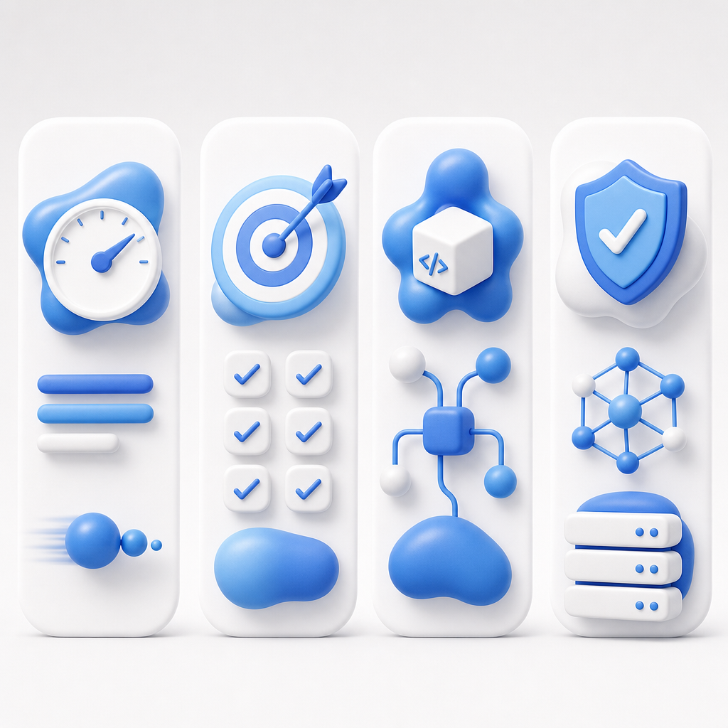 side-by-side illustration of key features across anti captcha providers