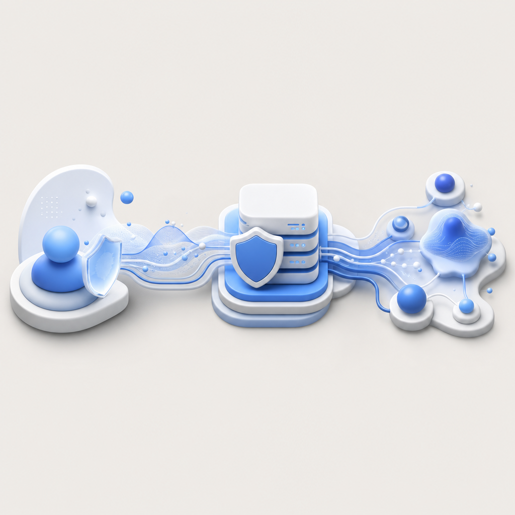 layered bot-defense flow with client challenge, server validation, and risk sign