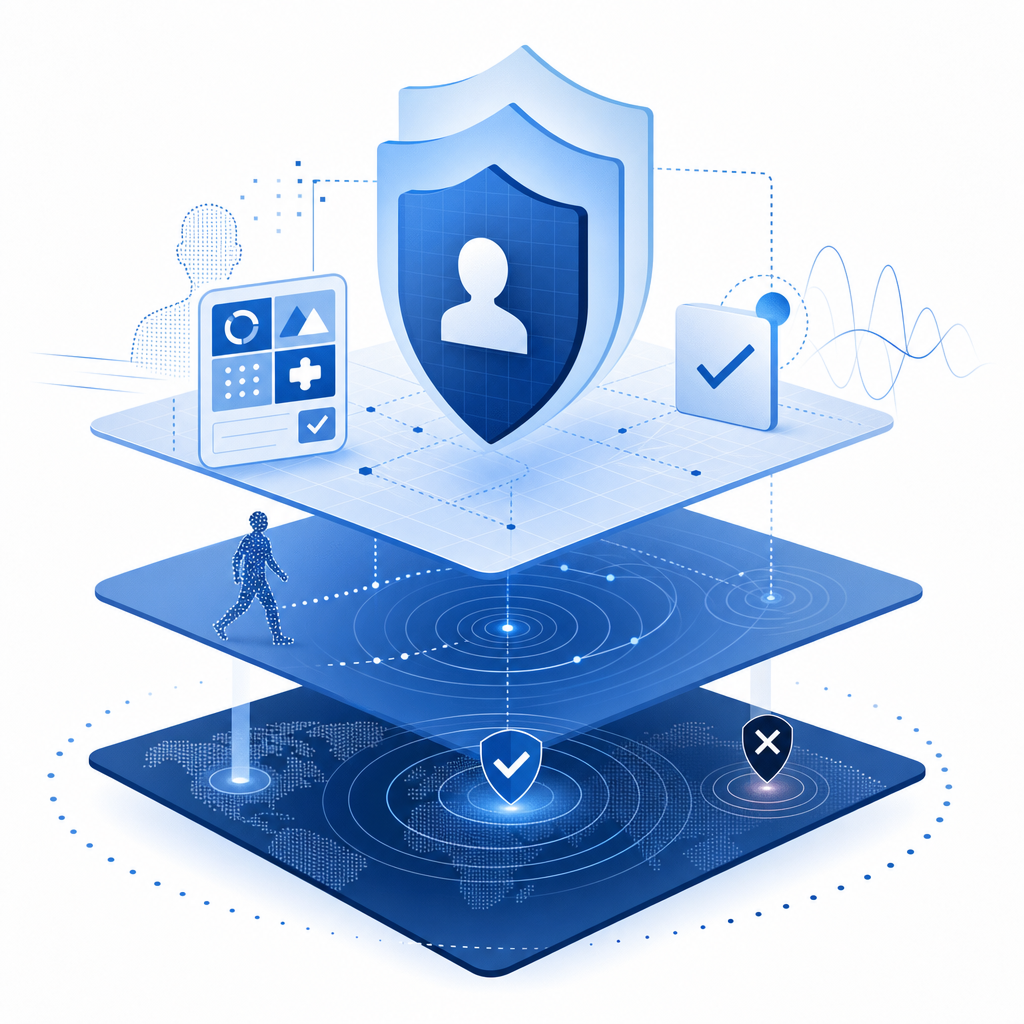 layered security approach combining CAPTCHAs, behavioral checks, and IP filters