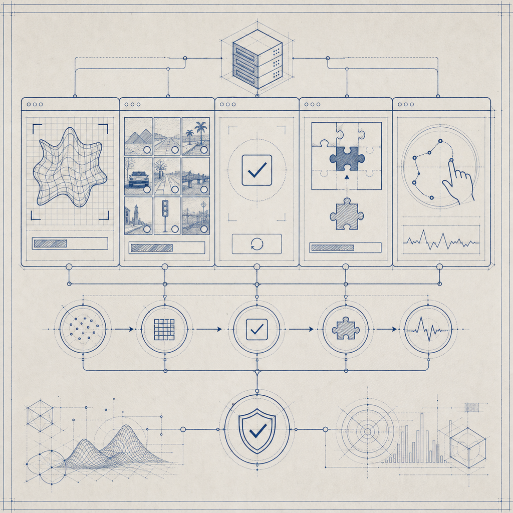abstract comparison of CAPTCHA technologies in web environment