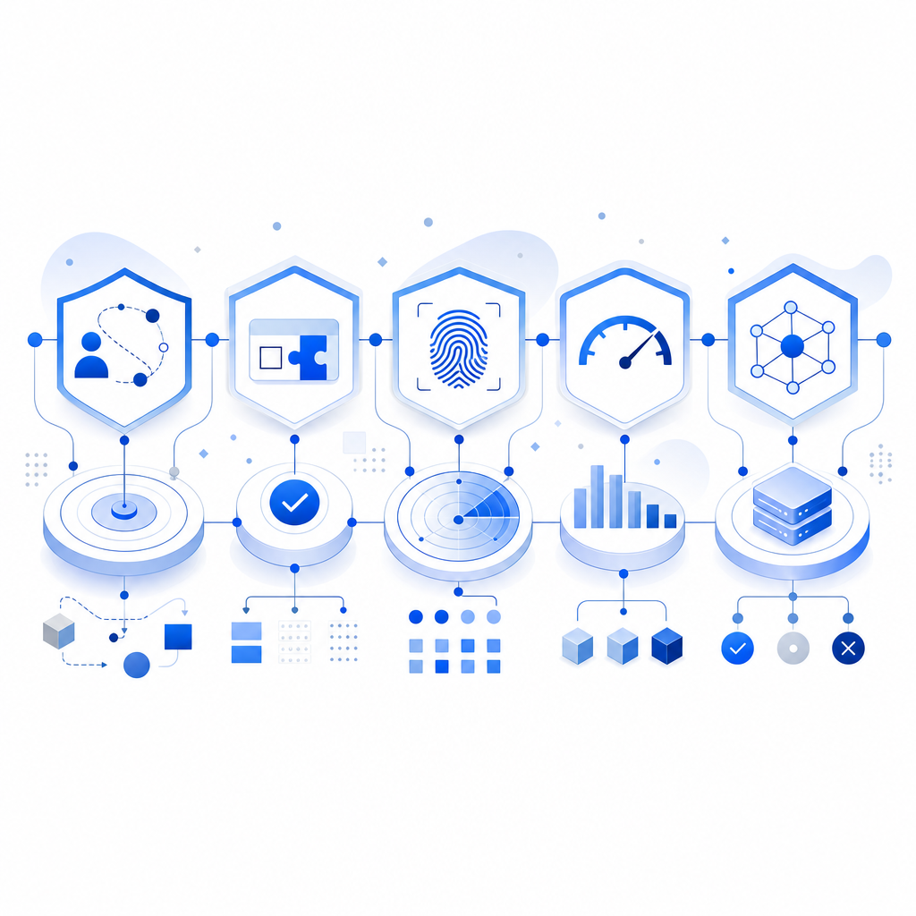 diagram showing different bot detection method types