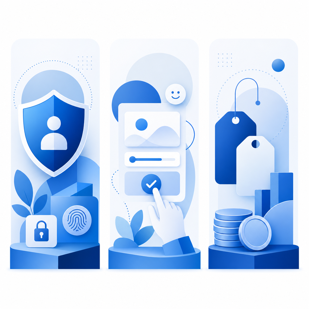 comparison of CAPTCHA API options focusing on privacy, user experience, and pric
