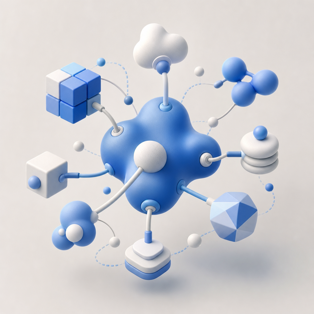 abstract integration and multi-platform SDKs concept