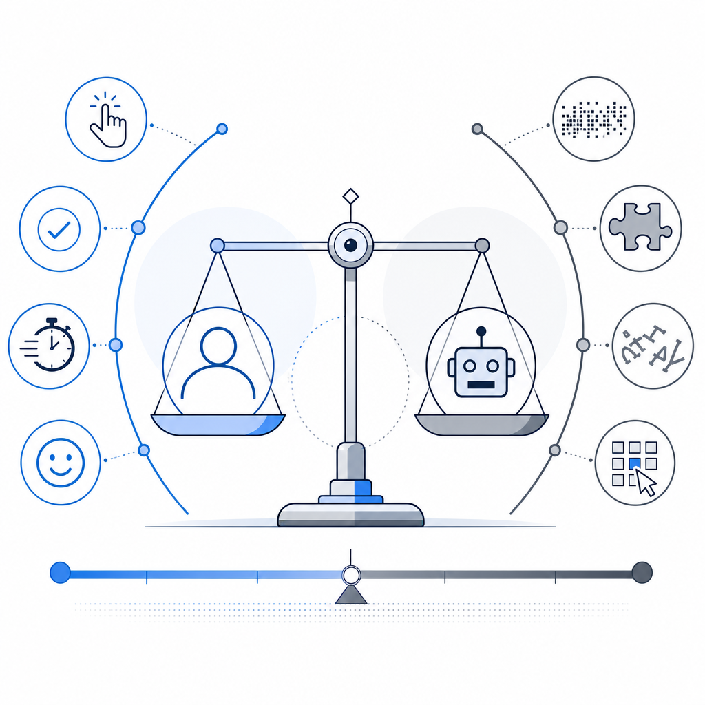 comparative chart of captcha usability vs. security tradeoffs
