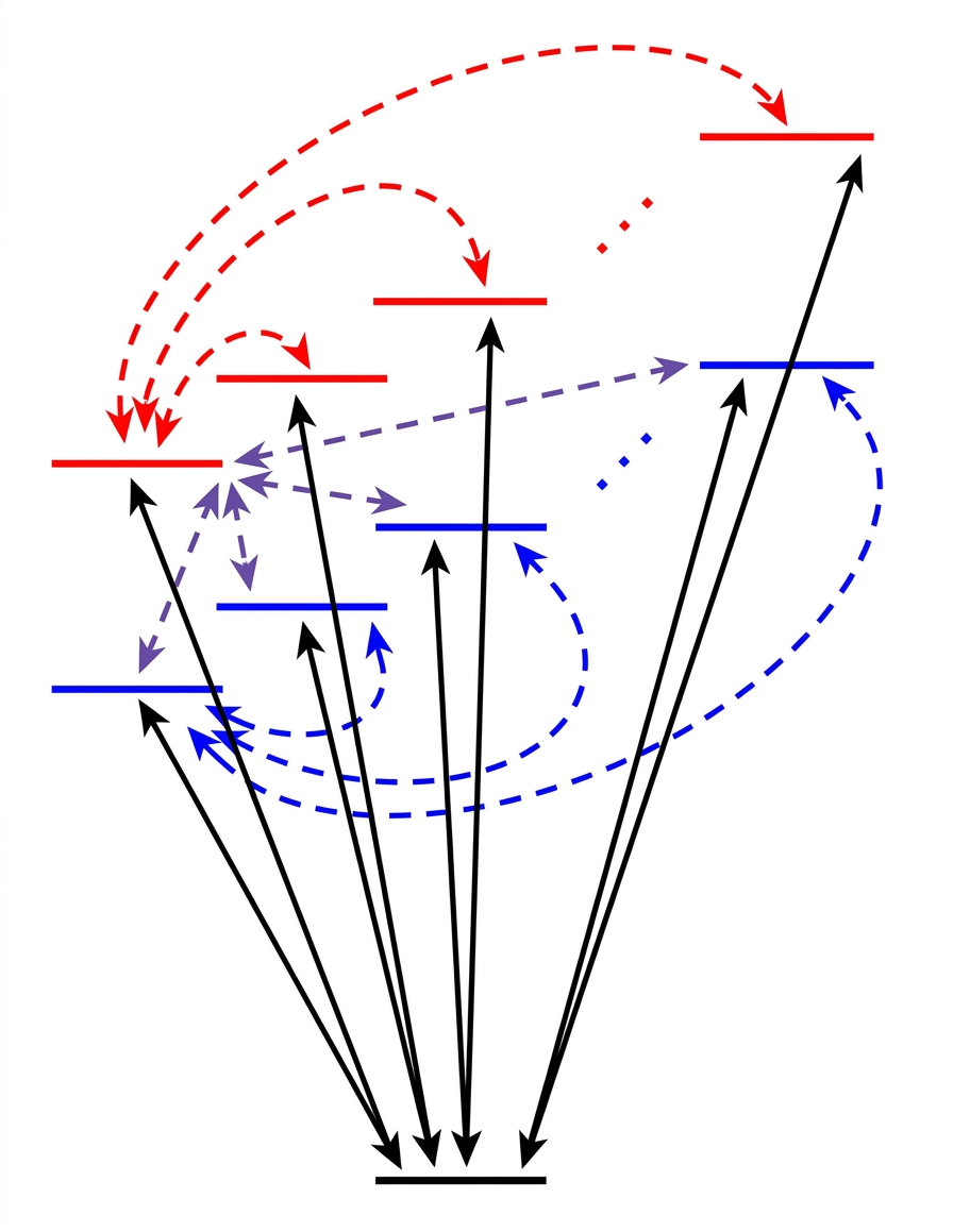 An extensive theory of nonlinearly intercoupled pseudomodes for noise model reduction in circuit QED
